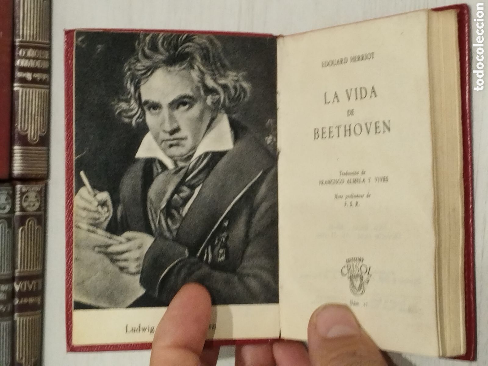 Libros de segunda mano: E.Herriot. Beethoven. Aguilar. Crisol 17. - Foto 4
