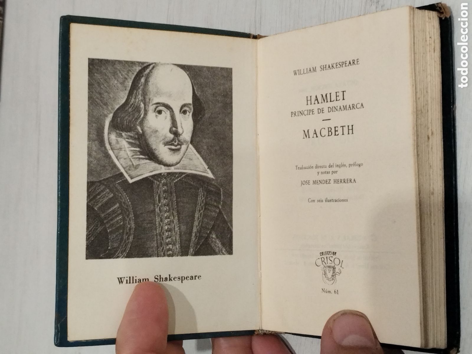Libros de segunda mano: William Shakespeare. Hamlet. Macbeth. Aguilar. Crisol 61. - Foto 3