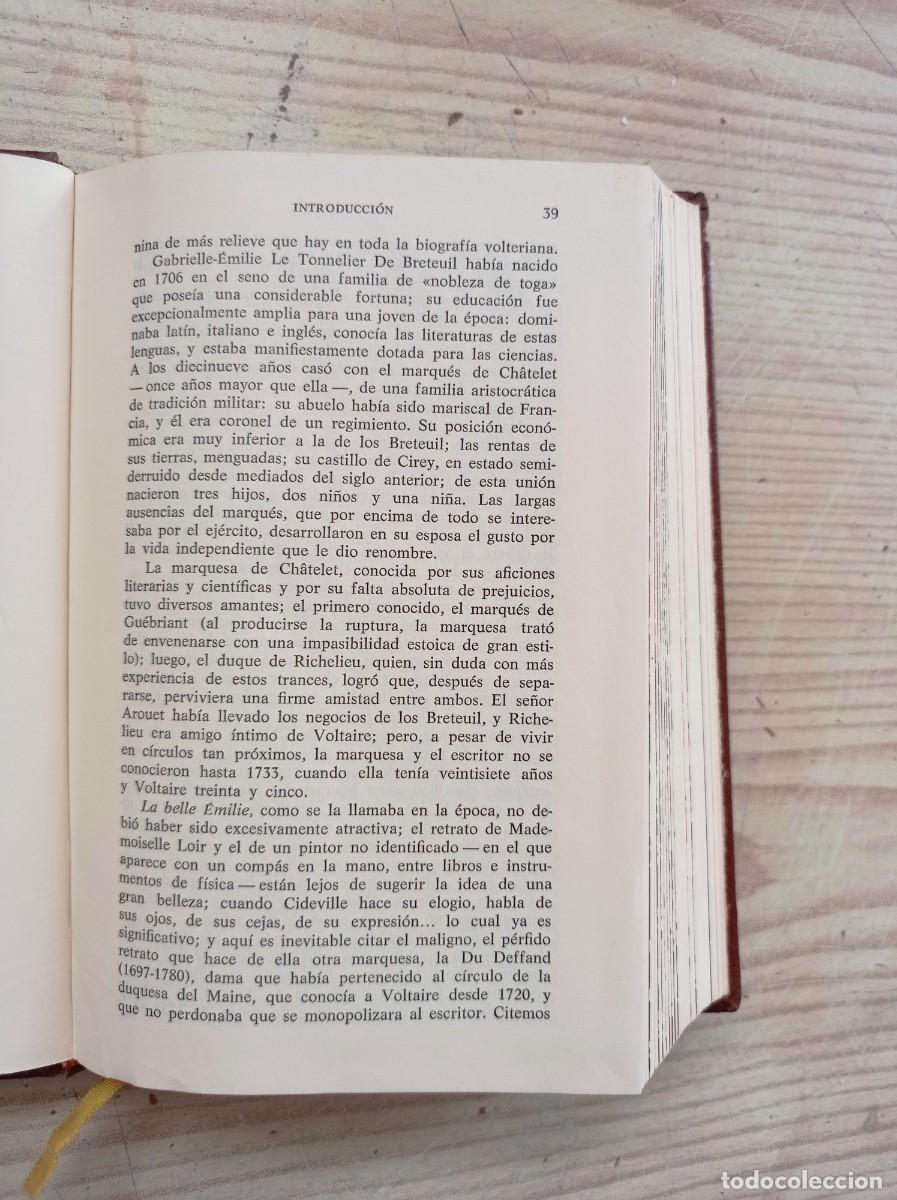 Libros de segunda mano: Voltaire - Obras - 1969 - Editorial Vergara - Foto 4