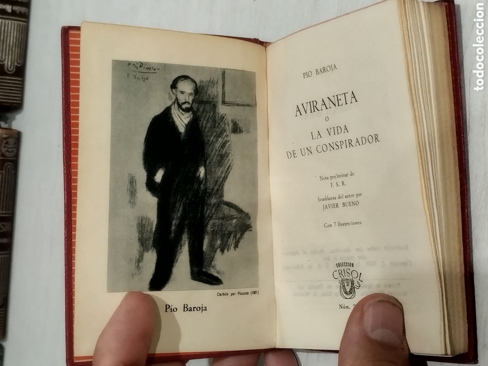 Libros de segunda mano: P&iacute;o Baroja. Avinareta. Aguilar. Crisol 288. - Foto 3