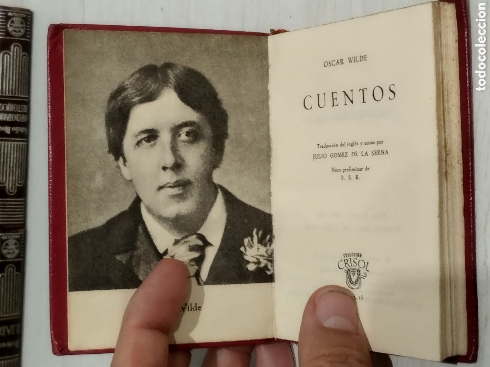 Libros de segunda mano: Oscar Wilde. Cuentos. Crisol 16. - Foto 3