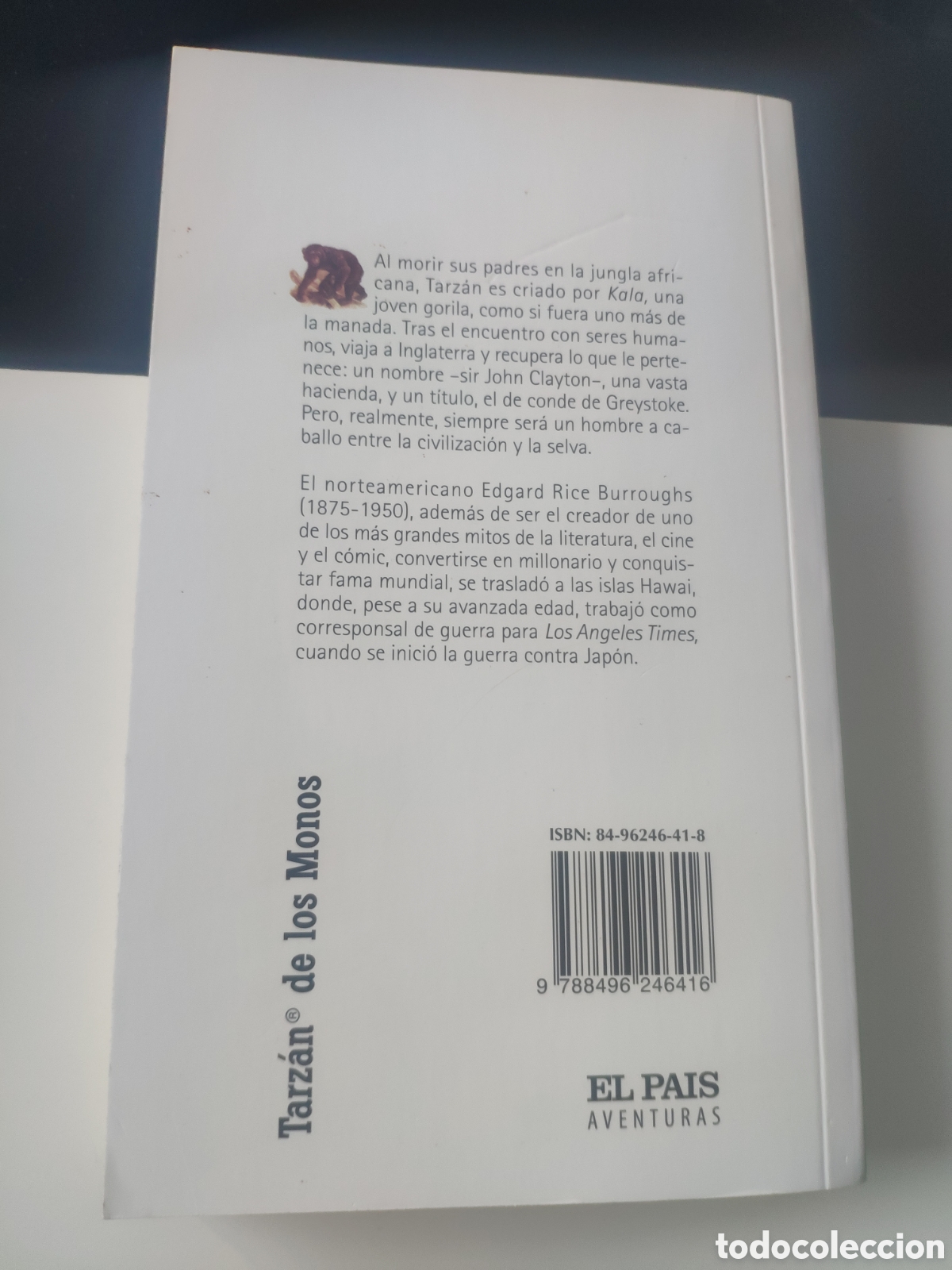 Libros de segunda mano: Tarz&aacute;n de los monos. Edgard Rice Burroughs. - Foto 2