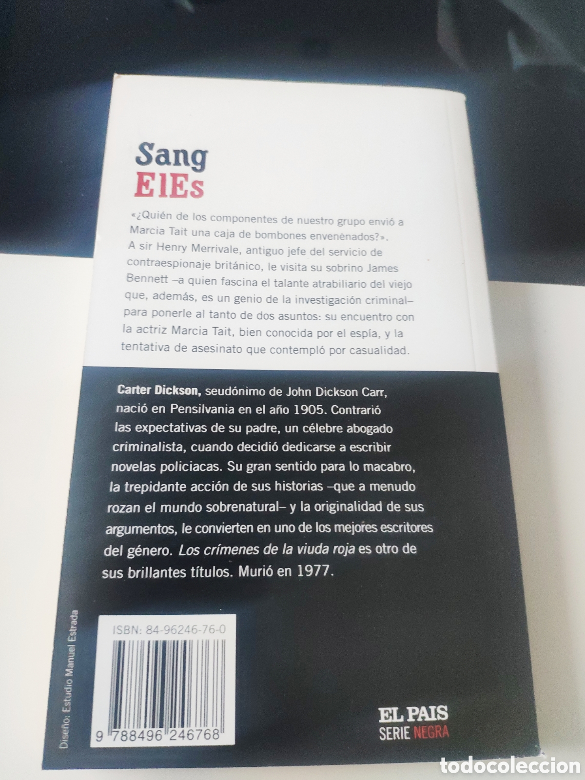 Libros de segunda mano: Sangre en el Espejo de la Reina. Carter Dickson - Foto 2