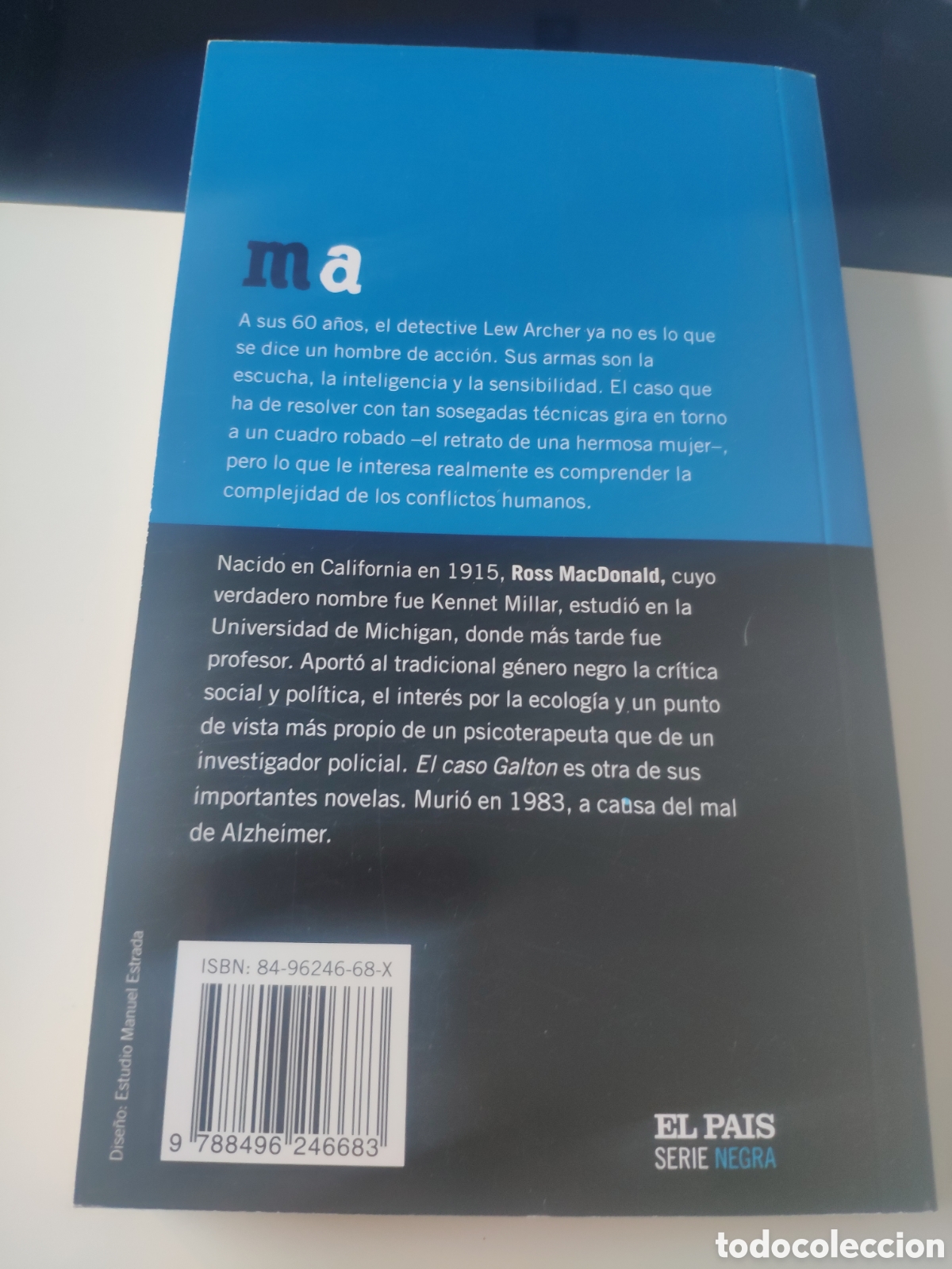 Libros de segunda mano: El martillo azul. Ross MacDonald. - Foto 2