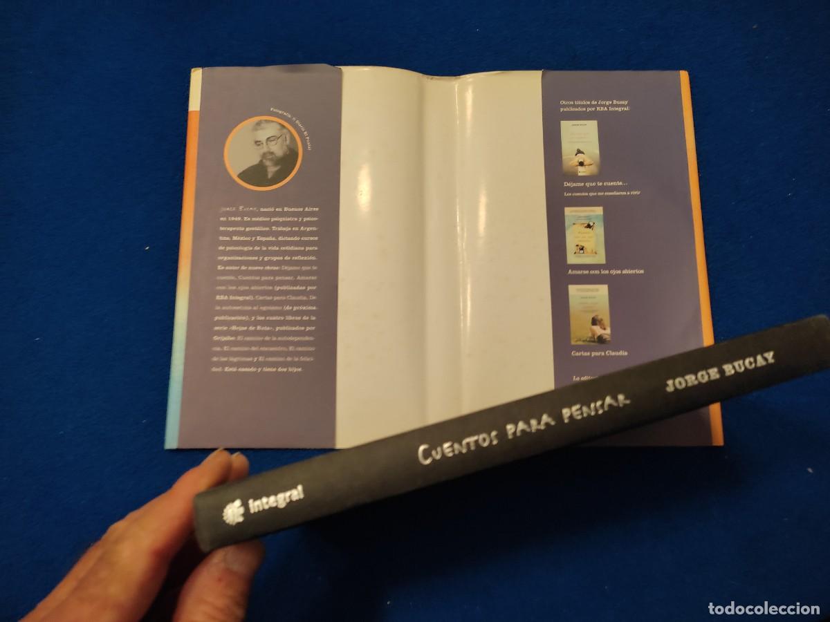 Libros de segunda mano: Cuentos para Pensar Jorge Bucay R.B.A. Libros 1999 - Foto 4