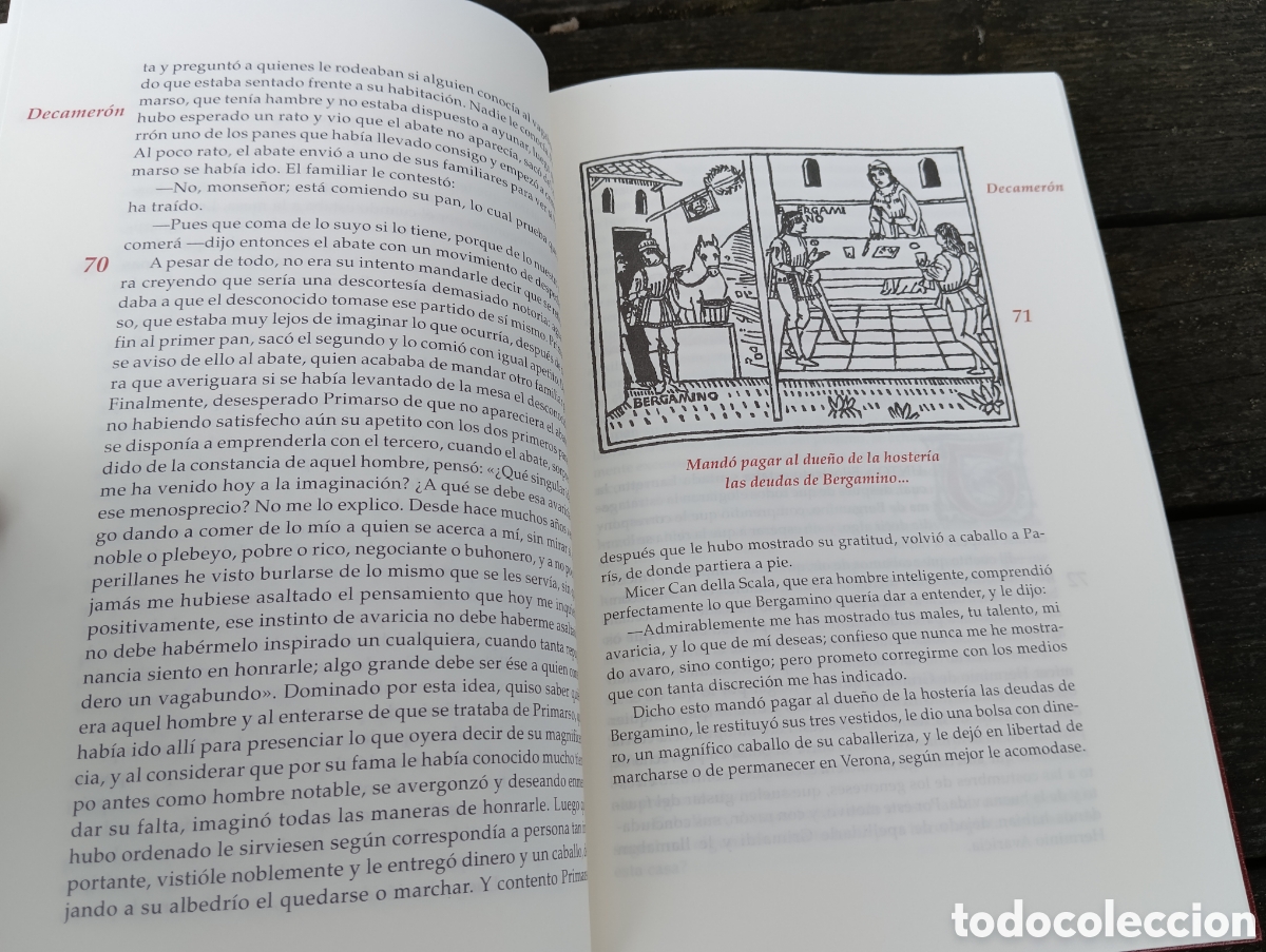 Libros de segunda mano: GIOVANNI BOCCACCIO. DECAMERON. 2 TOOMOS. - Foto 4