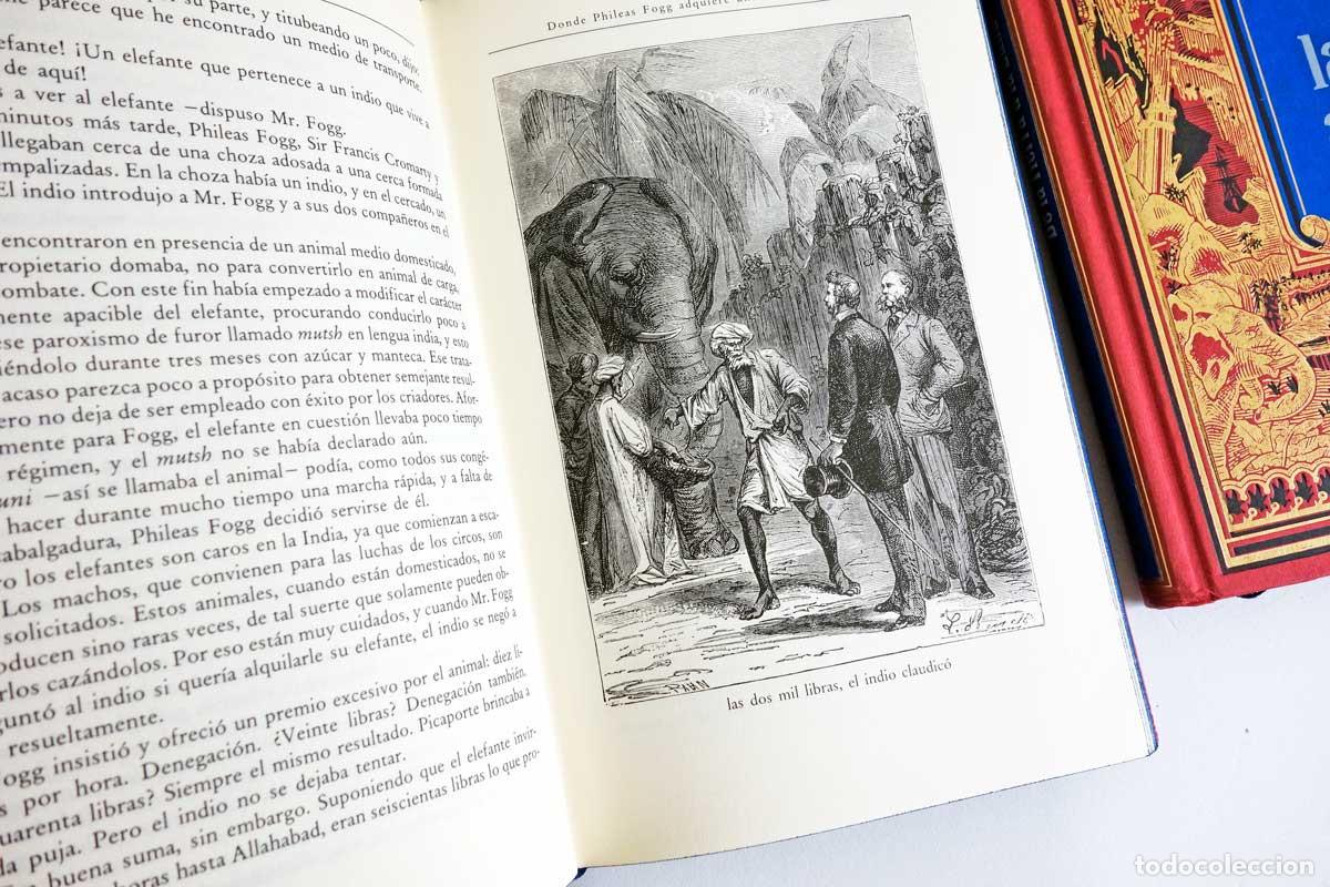Libros de segunda mano: JULIO VERNE. COLECCI&Oacute;N COMPLETA 12 TOMOS CIRCULO LECTORES - Foto 5