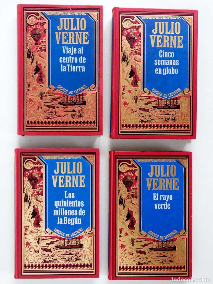 Libros de segunda mano: JULIO VERNE. COLECCI&Oacute;N COMPLETA 12 TOMOS CIRCULO LECTORES - Foto 6