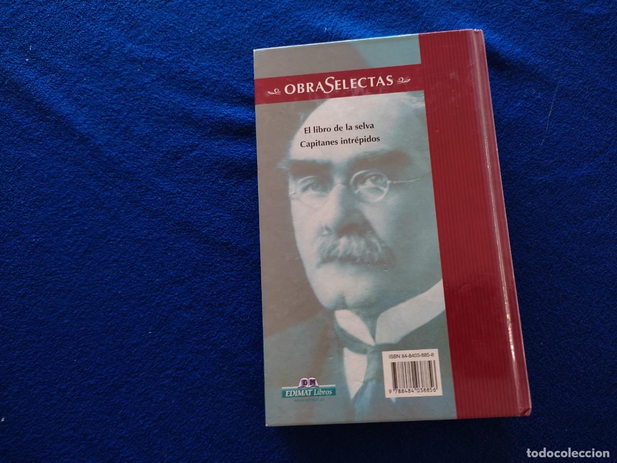 Libros de segunda mano: Rudyard Kipling Obras Selectas Edimat Libros 2004 El Libro de la Selva y Capitanes Intr&eacute;pidos - Foto 3