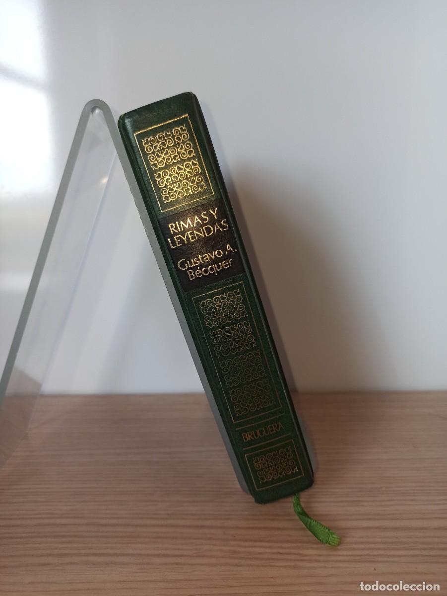 Libros de segunda mano: &rdquo;Rimas y leyendas&rdquo; de G. A. Becquer (Ed. Bruguera) 1971 - Foto 2
