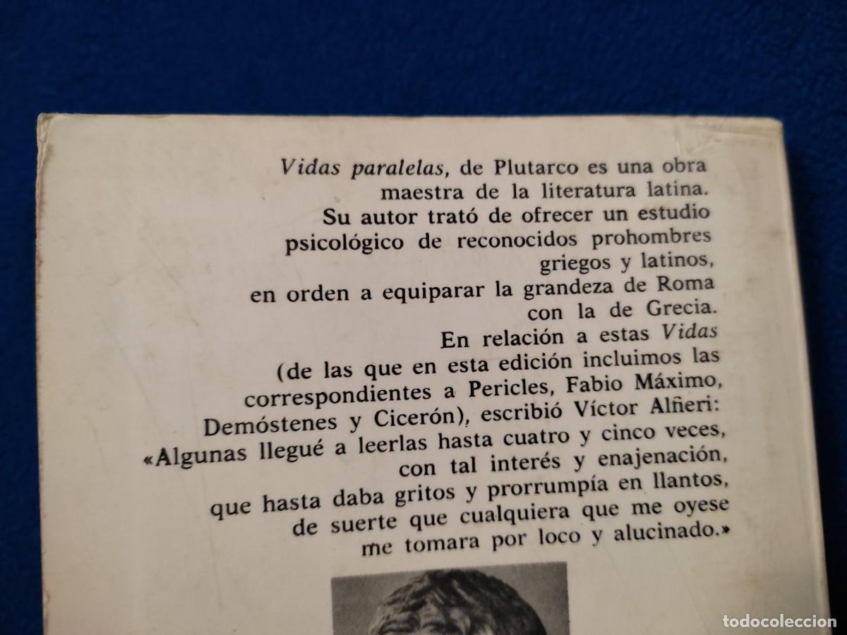 Libros de segunda mano: VIDAS PARALELAS Plutarco Editorial Libra 1983 Colecci&oacute;n PPP - Foto 6