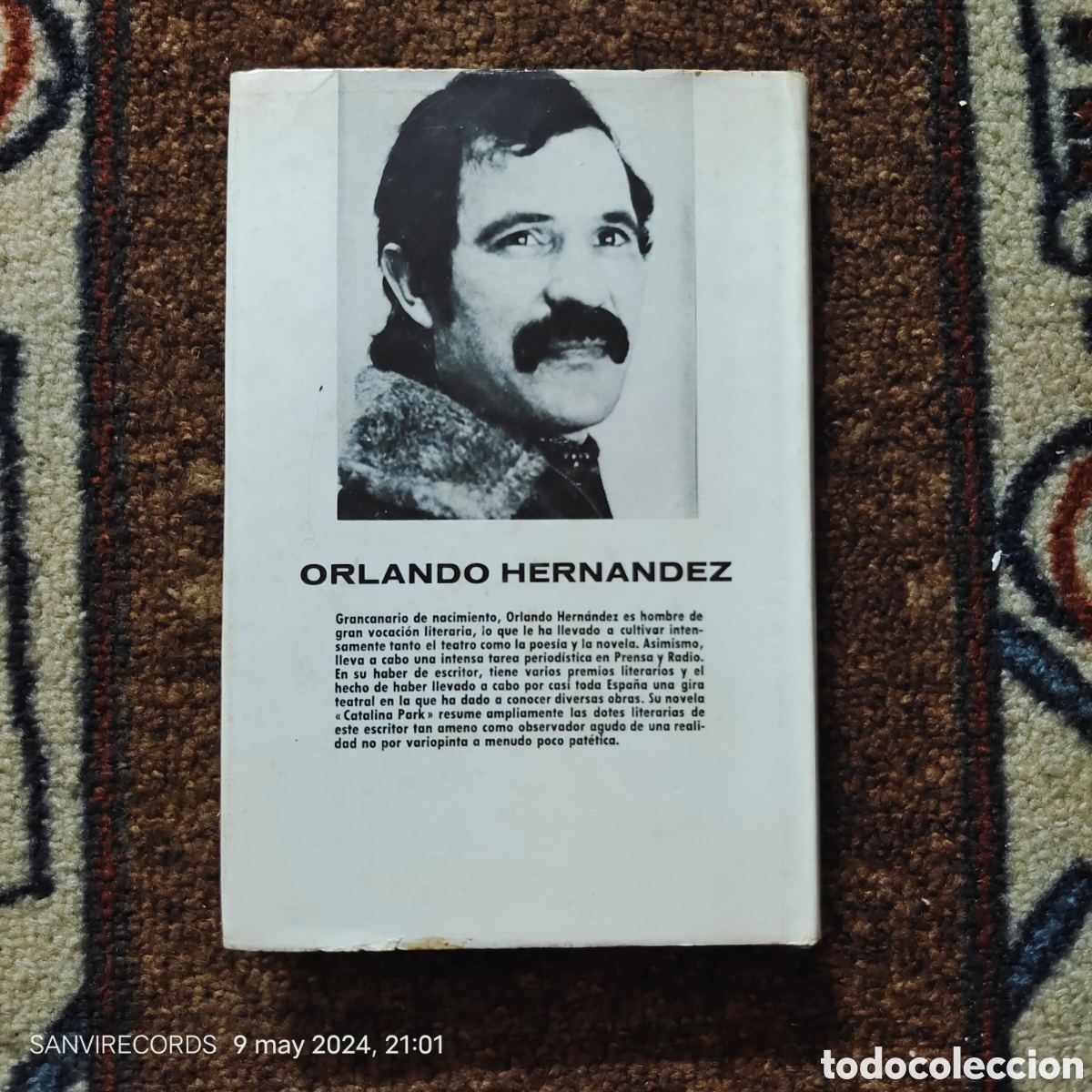 Libros de segunda mano: CATALINA PARK (ORLANDO HERN&Aacute;NDEZ) - Foto 2