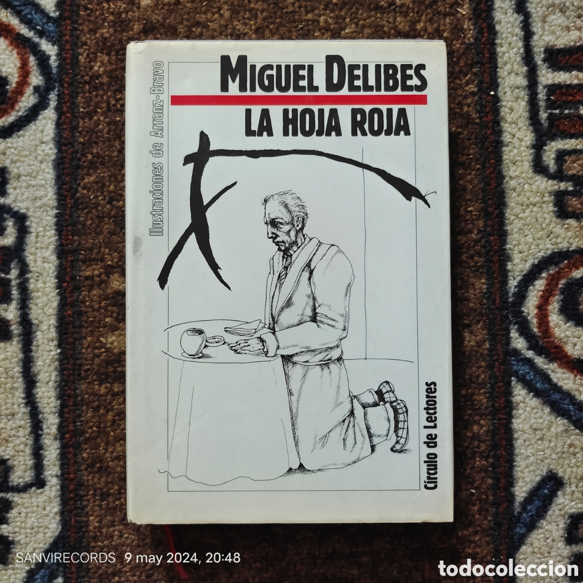 Libros de segunda mano: LA HORA ROJA (MIGUEL DELIBES) (C&Iacute;RCULO DE LECTORES) - Foto 1