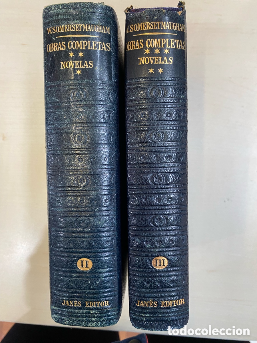Libros de segunda mano: COLECCI&Oacute;N OBRAS COMPLETAS SOMERSET MAUGAM1&ordf;edicion - Foto 1
