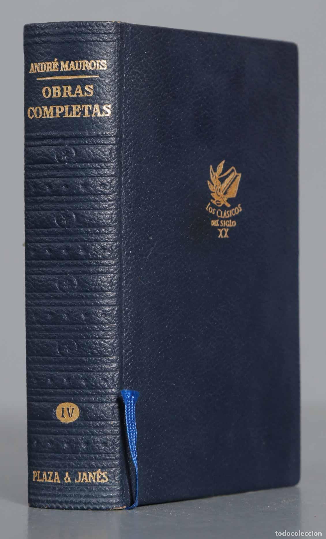 Libros de segunda mano: Obras completas, tomo IV Maurois. 1967 - Foto 1