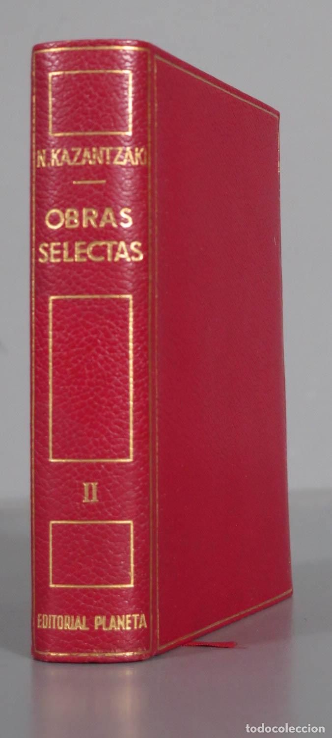 Libros de segunda mano: Obras Selectas. Nikos Kazantzaki. 1962. PLANETA - Foto 1