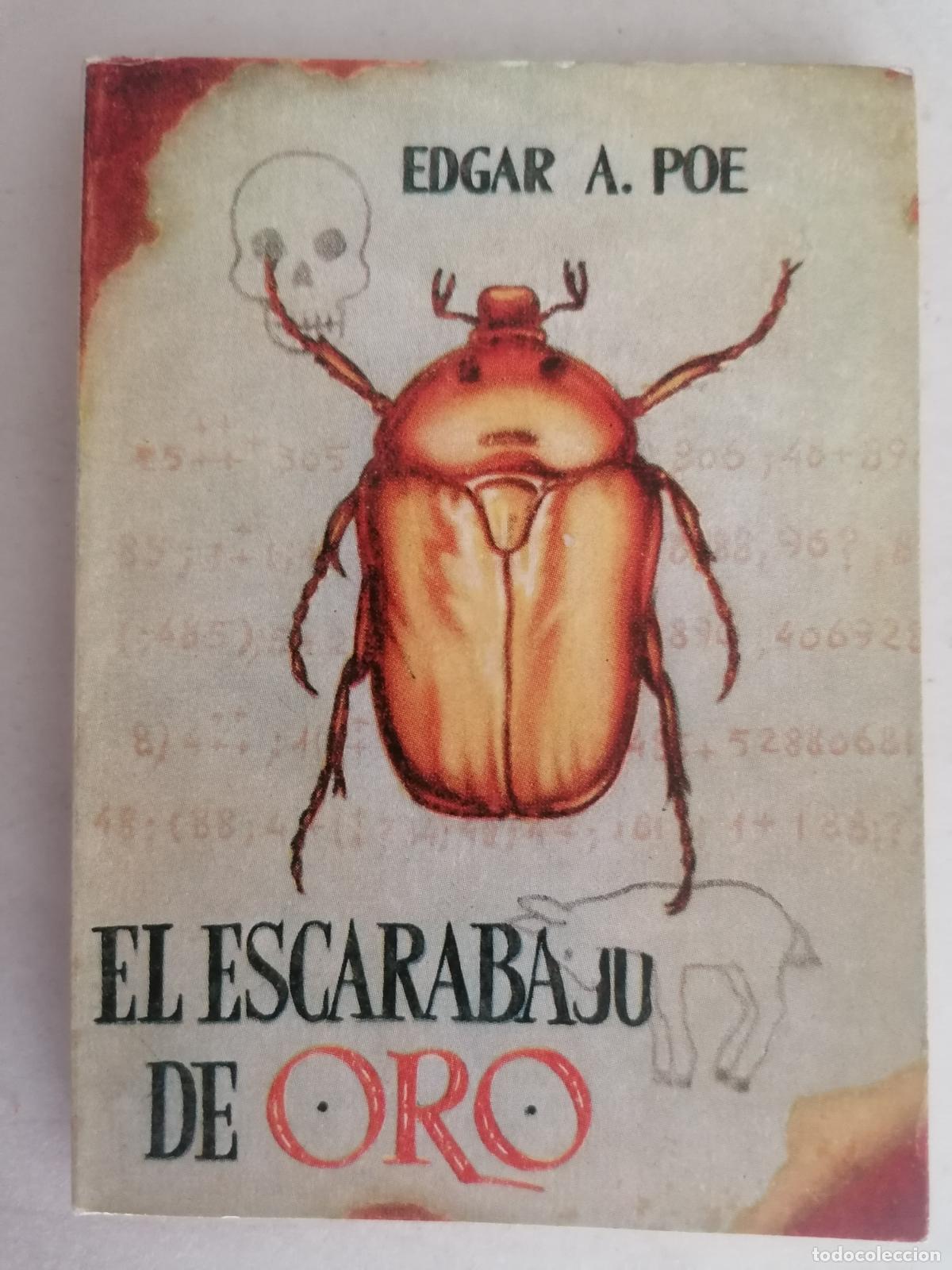 Libros de segunda mano: EL ESCARABAJO DE ORO DE EDGAR A. POE, ENCICLOPEDIA PULGA N&ordm; 45