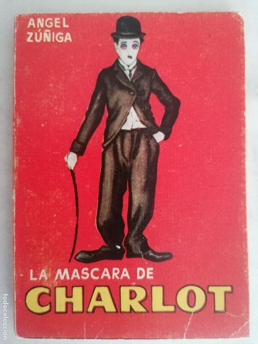 Libros de segunda mano: LA MASCARA DE CHARLOT DE ANGEL ZU&Ntilde;IGA, ENCICLOPEDIA PULGA N&ordm; 94