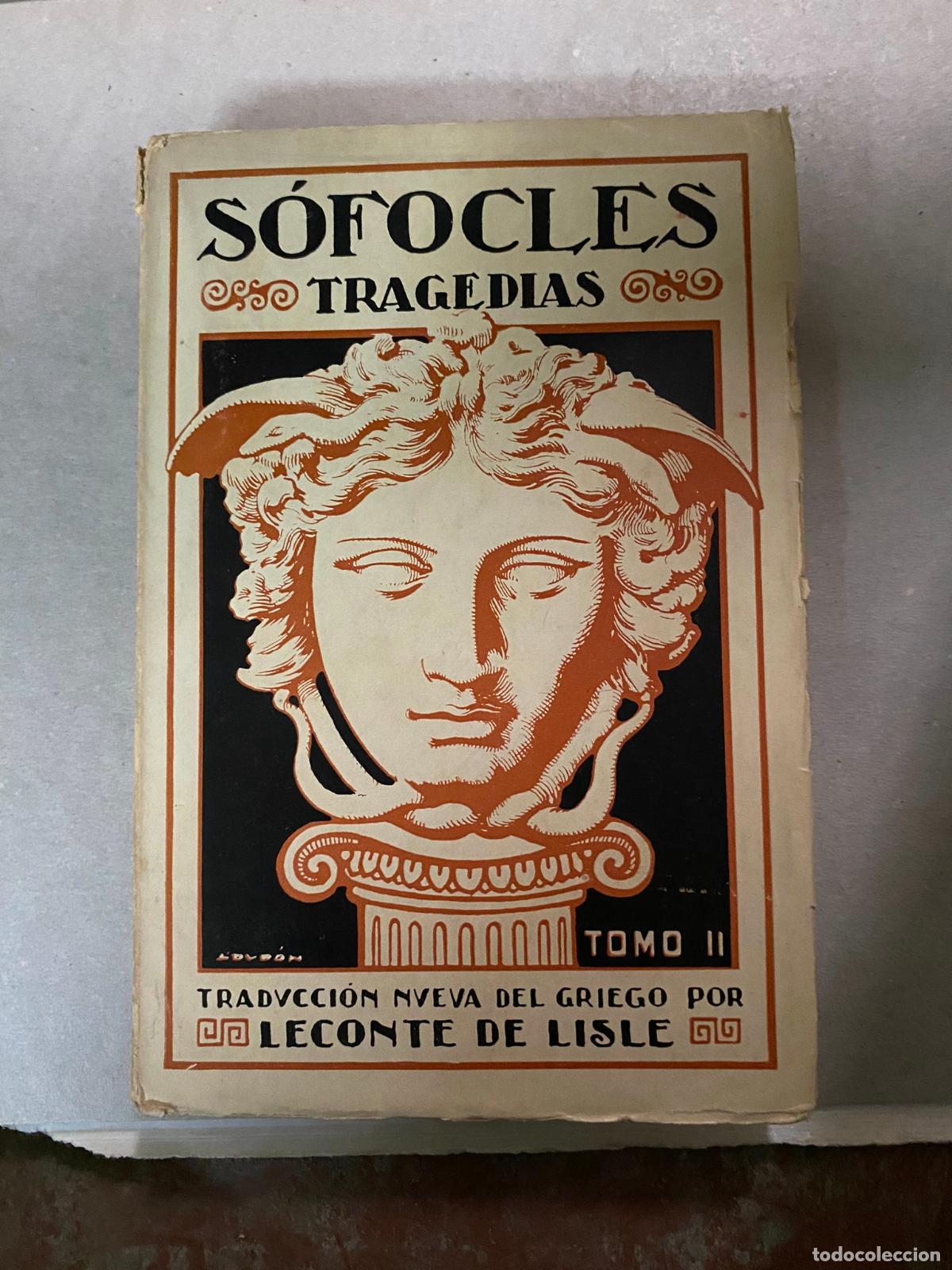 Libros de segunda mano: S&oacute;focles. Tragedias. Tomo II LISLE, Leconte de: - Foto 1