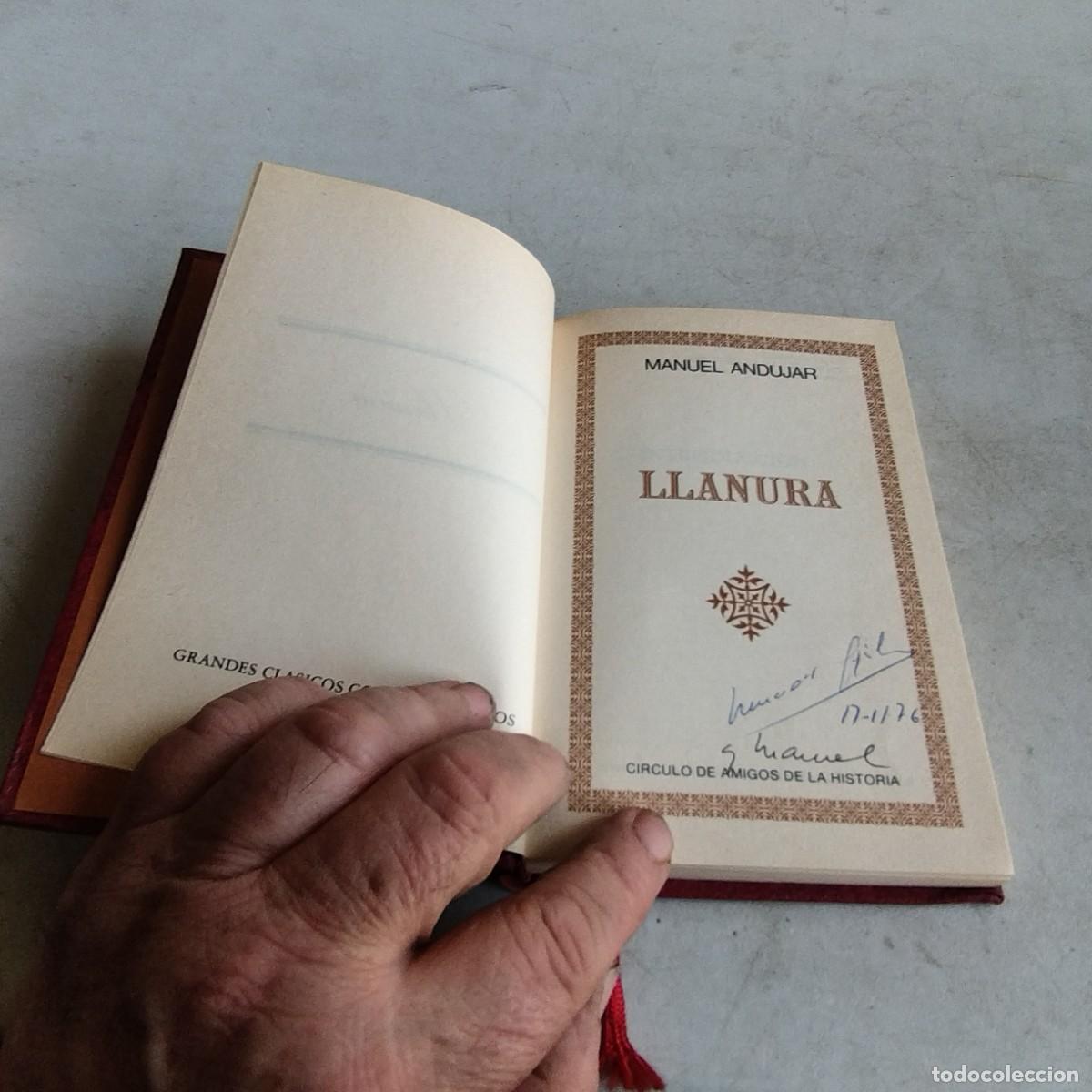 Libros de segunda mano: LLANURA / MANUEL ANDUJAR / COL / CIRCULO AMIGOS HISTORIA - Foto 2