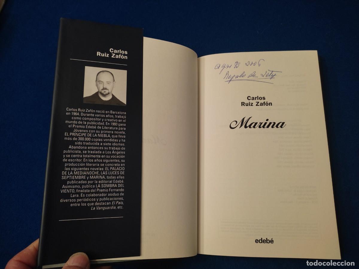Libros de segunda mano: MARINA Carlos Ruiz Zaf&oacute;n Ediciones Edeb&eacute; 2006 - Foto 5