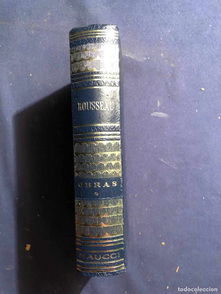 Libros de segunda mano: ROUSSEAU: - OBRAS - (MAUCCI, 1965) - Foto 1