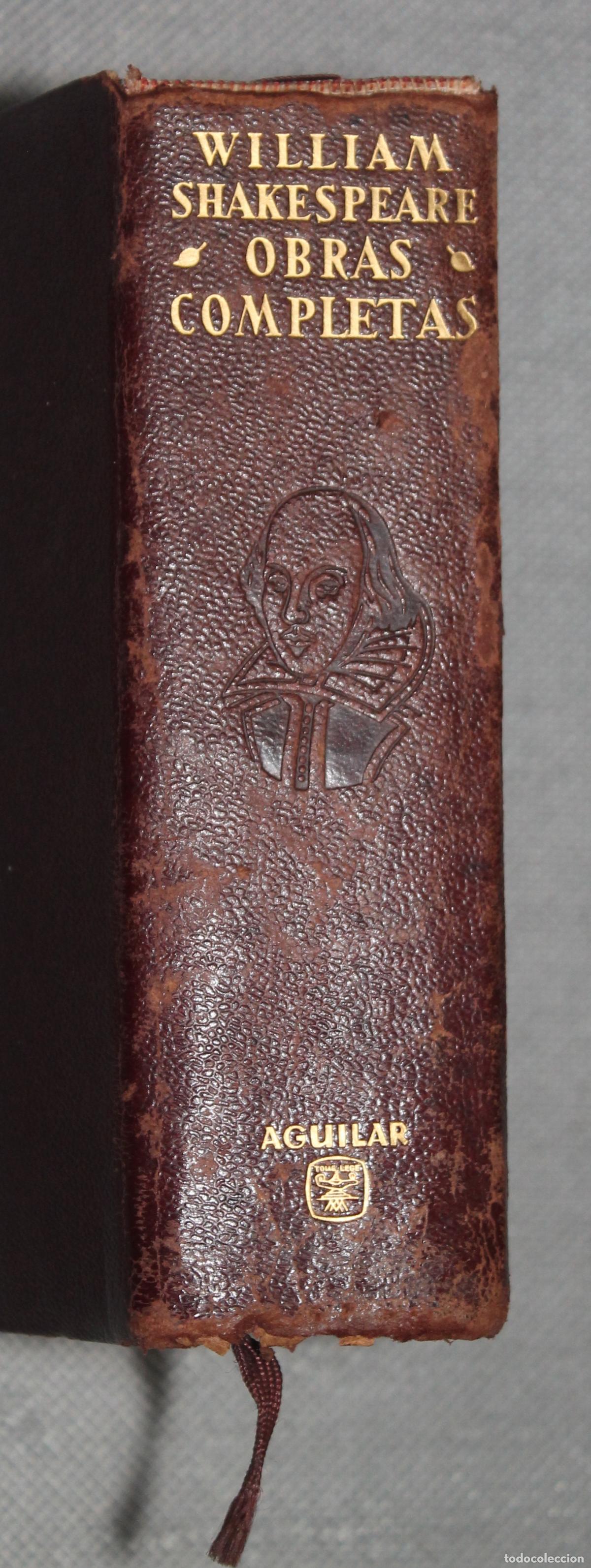 Libros de segunda mano: OBRAS COMPLETAS, WILLIAM SHAKESPEARE, EDICIONES AGUILAR 1961 - Foto 1