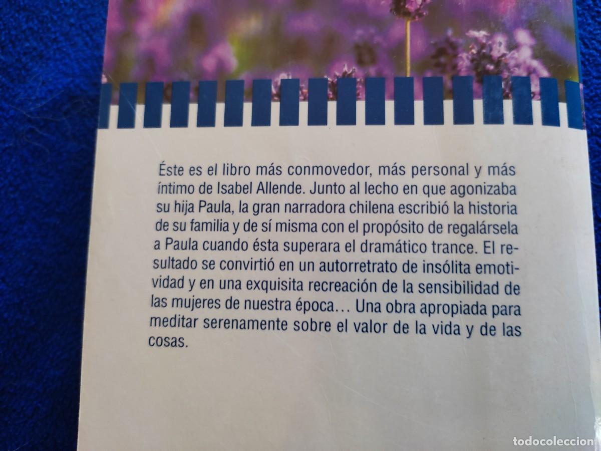 Libros de segunda mano: PAULA Isabel Allende Plaza Janes 1996 - Foto 4