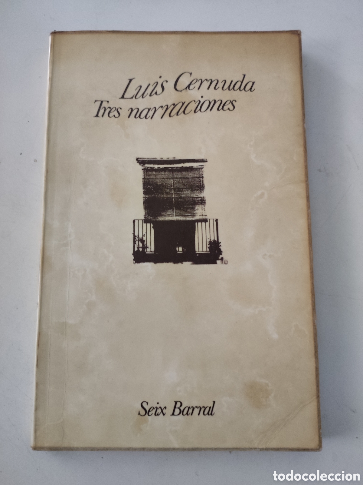 Libros de segunda mano: TRES NARRACIONES .- Luis Cernuda - Foto 1