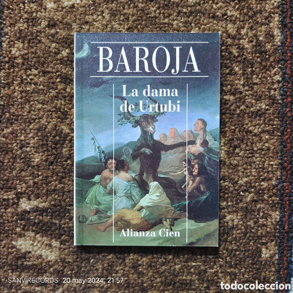 Libros de segunda mano: LA DAMA DE URTUBI (BAROJA) (ALIANZA CIEN) - Foto 1