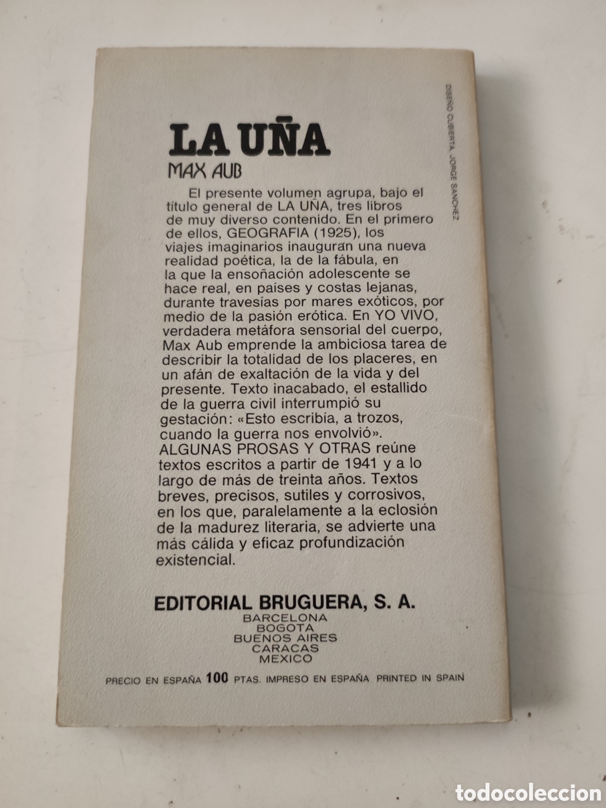 Libros de segunda mano: LA U&Ntilde;A .- Max Aub - Foto 2
