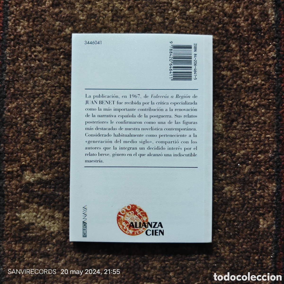 Libros de segunda mano: SUB ROSA (BENET) (ALIANZA CIEN) - Foto 2