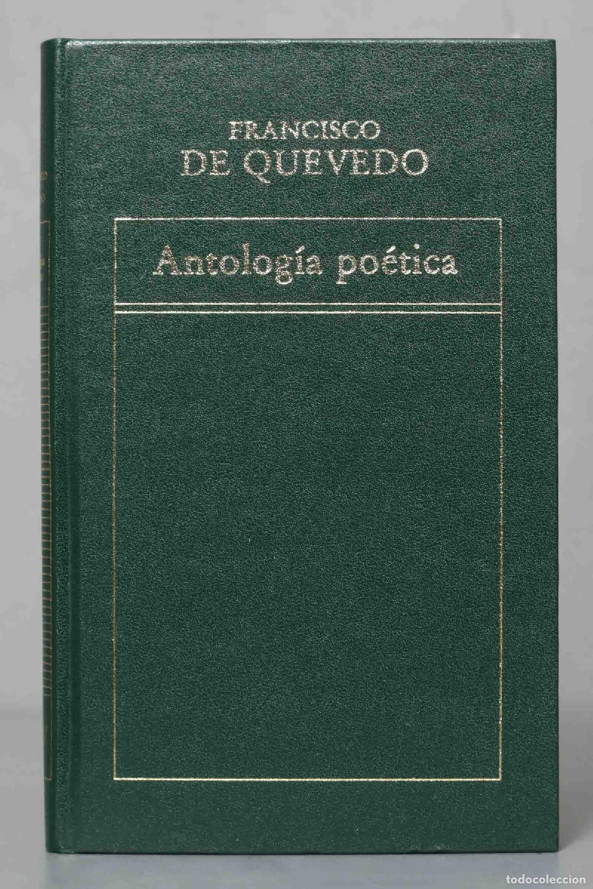 Libros de segunda mano: ANTOLOGIA POETICA. QUEVEDO. ORBIS - Foto 1