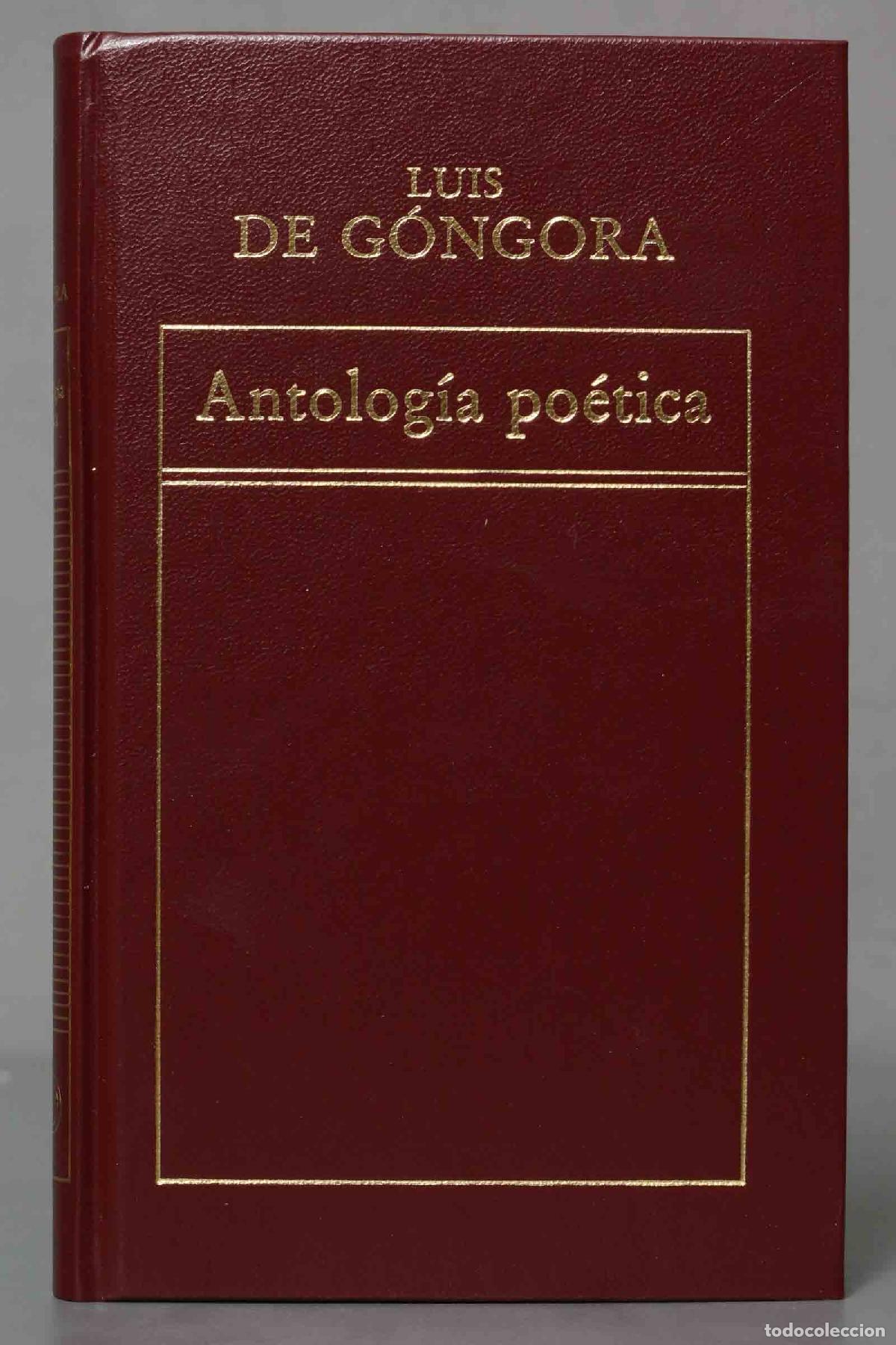 Libros de segunda mano: ANTOLOGIA POETICA. GONGORA. ORBIS - Foto 1