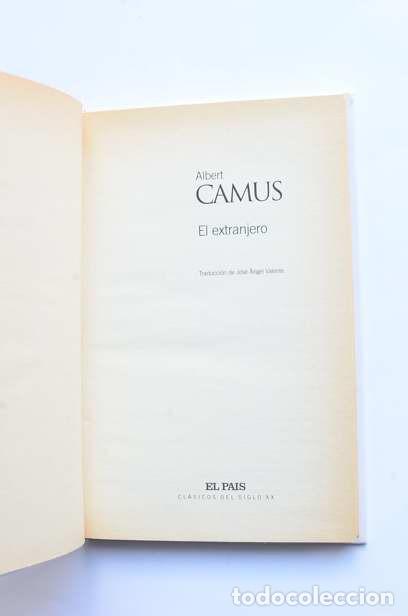 Libros de segunda mano: El extranjero - Albert Camus - Foto 2