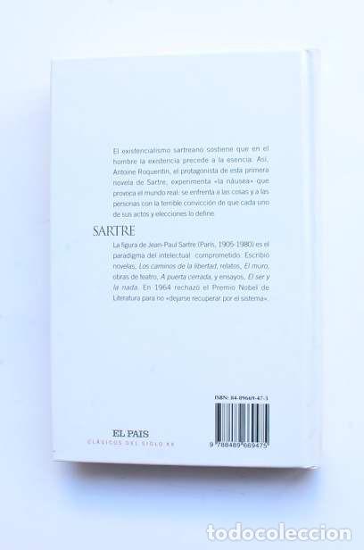 Libros de segunda mano: La N&aacute;usea - SARTRE, Jean-Paul - Foto 3