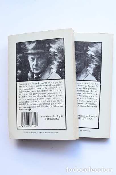 Libros de segunda mano: La novela de Ferrara - BASSANI, Giorgio - Foto 5