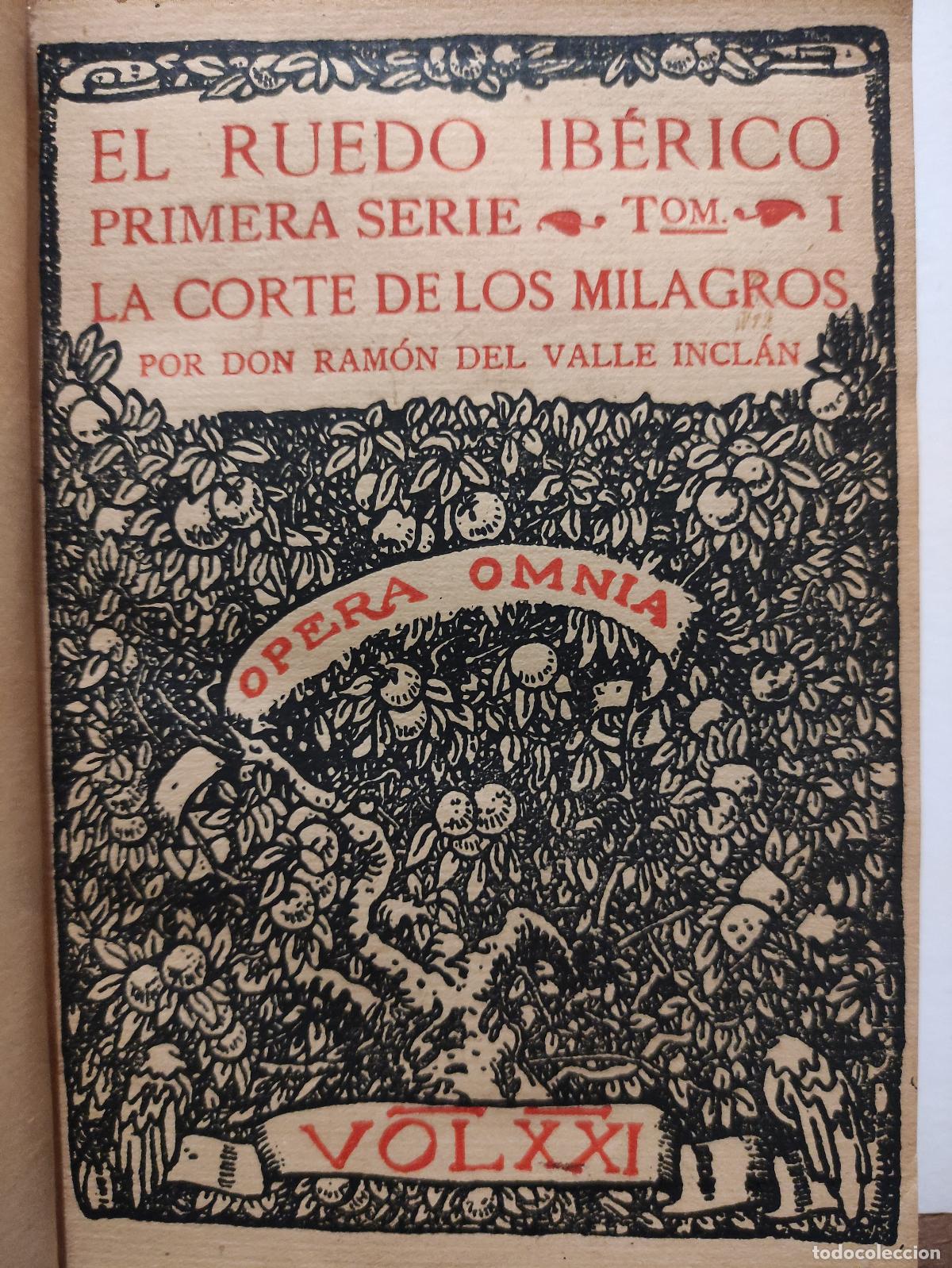Libros de segunda mano: LA CORTE DE LOS MILAGROS - VALLE INCLAN - 1927 - Foto 1