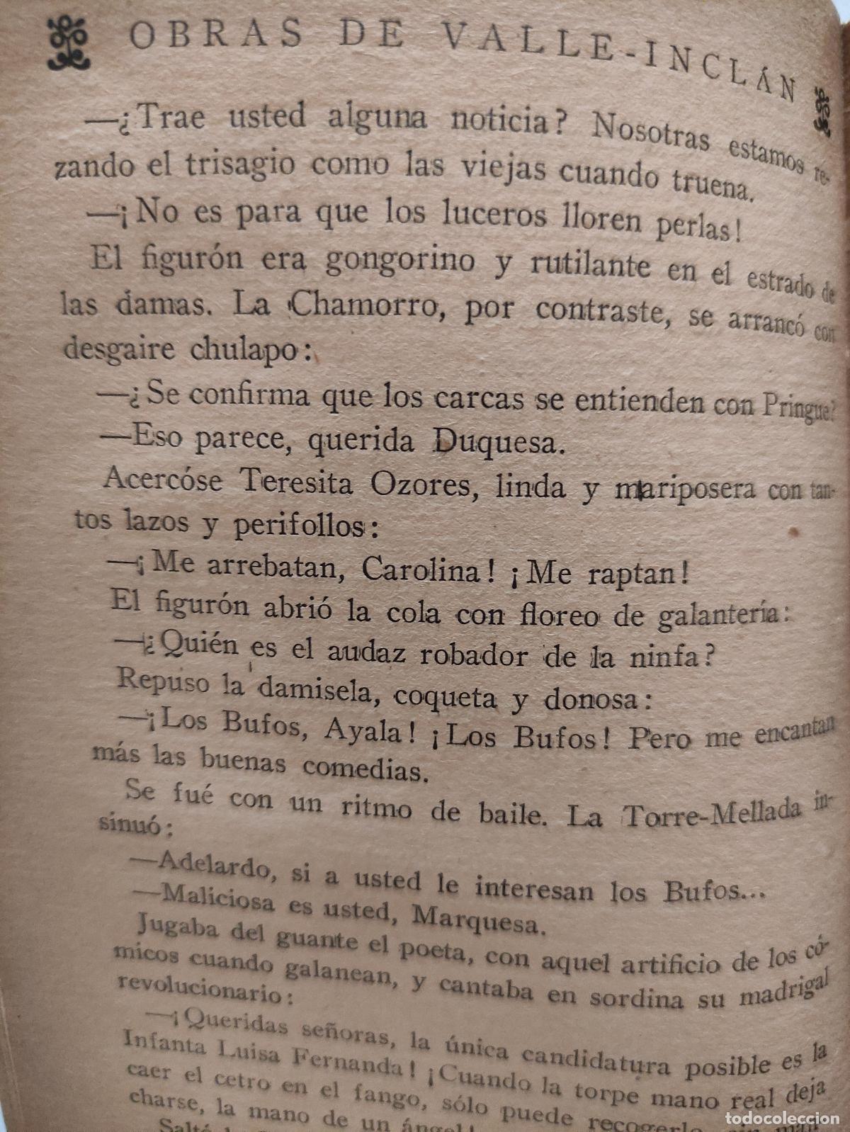 Libros de segunda mano: LA CORTE DE LOS MILAGROS - VALLE INCLAN - 1927 - Foto 2