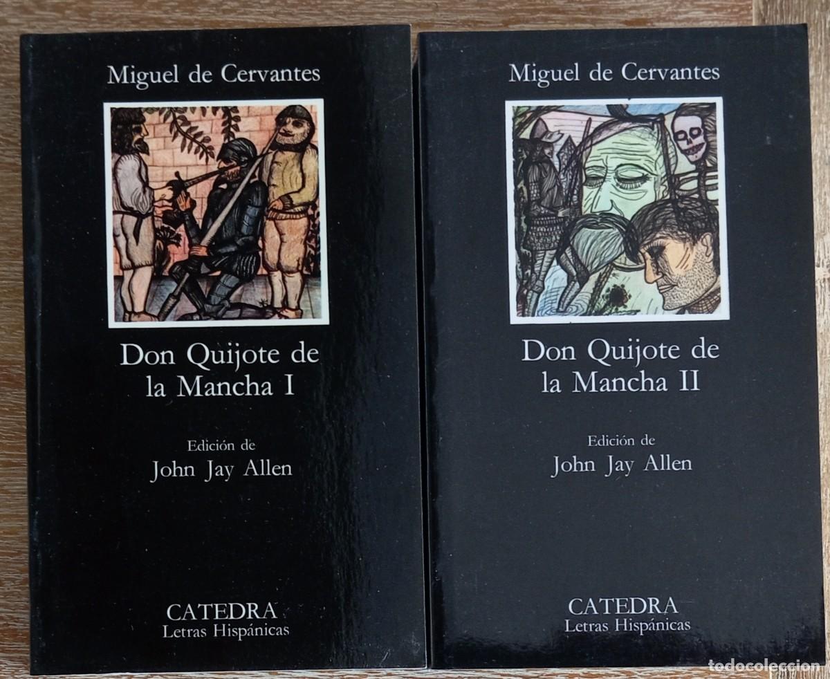 Libros de segunda mano: DON QUIJOTE DE LA MANCHA I Y II - CERVANTES - CATEDRA - Foto 1