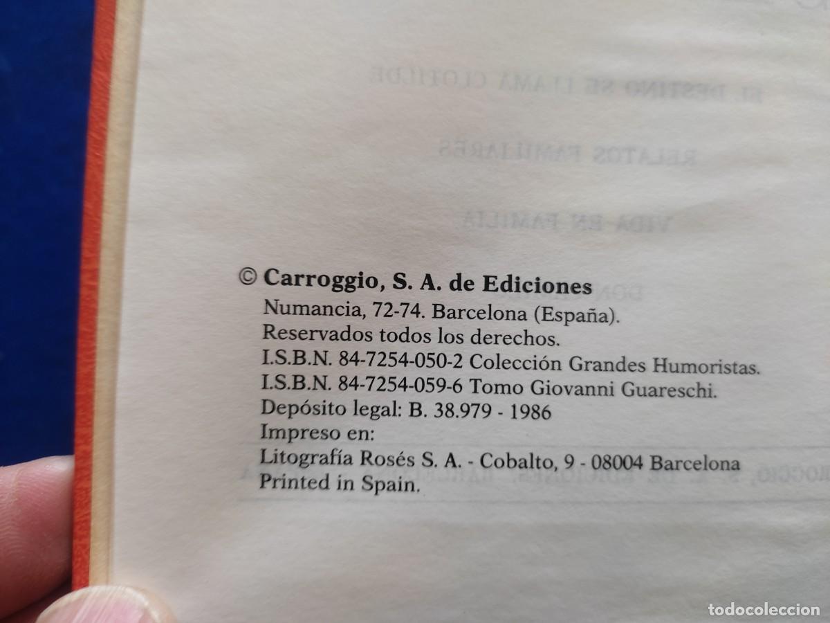 Libros de segunda mano: Giovanni Guareschi Obras Selectas Ediciones Carroggio 1986 - Foto 5
