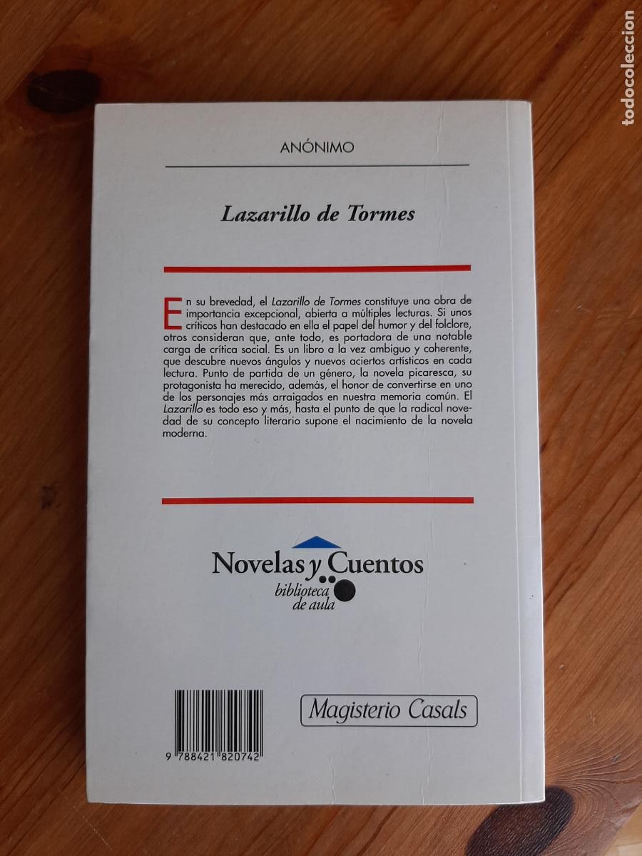 Libros de segunda mano: LAZARILLO DE TORMES - AN&Oacute;NIMO - Foto 2