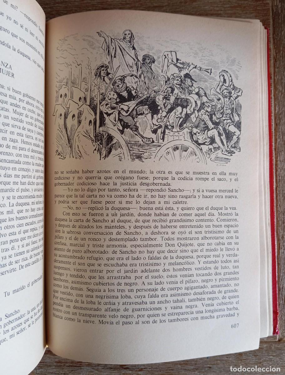 Libros de segunda mano: DON QUIJOTE DE LA MANCHA - CERVANTES - ED PAREJA - DORE - Foto 5