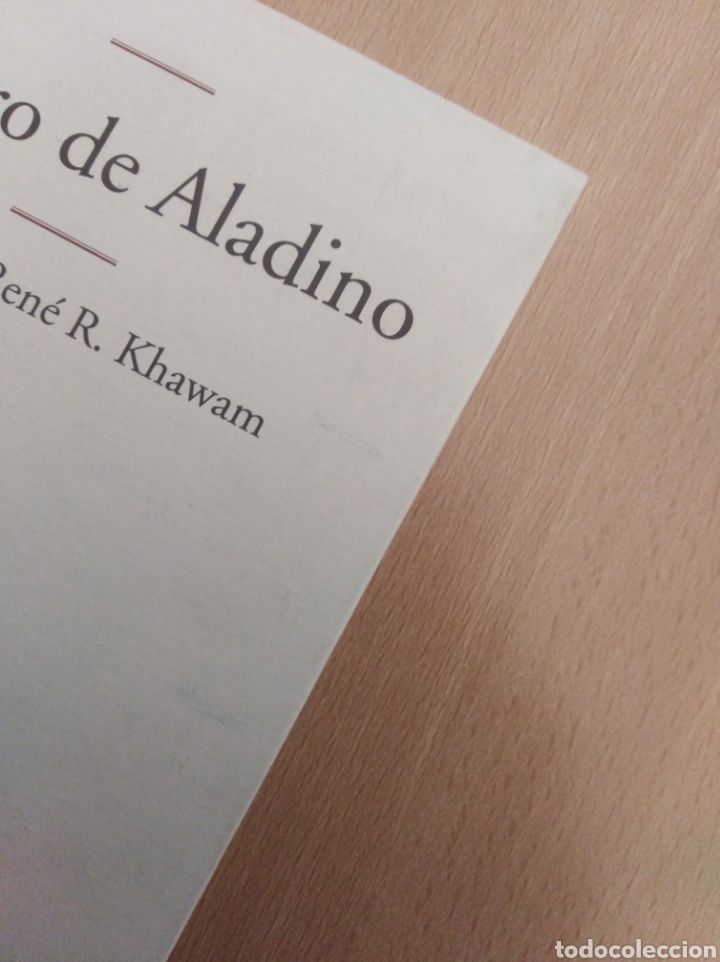 Libros de segunda mano: EL LIBRO DE ALADINO. Edici&oacute;n de Ren&eacute; R. Khawam. Edhasa - Foto 3
