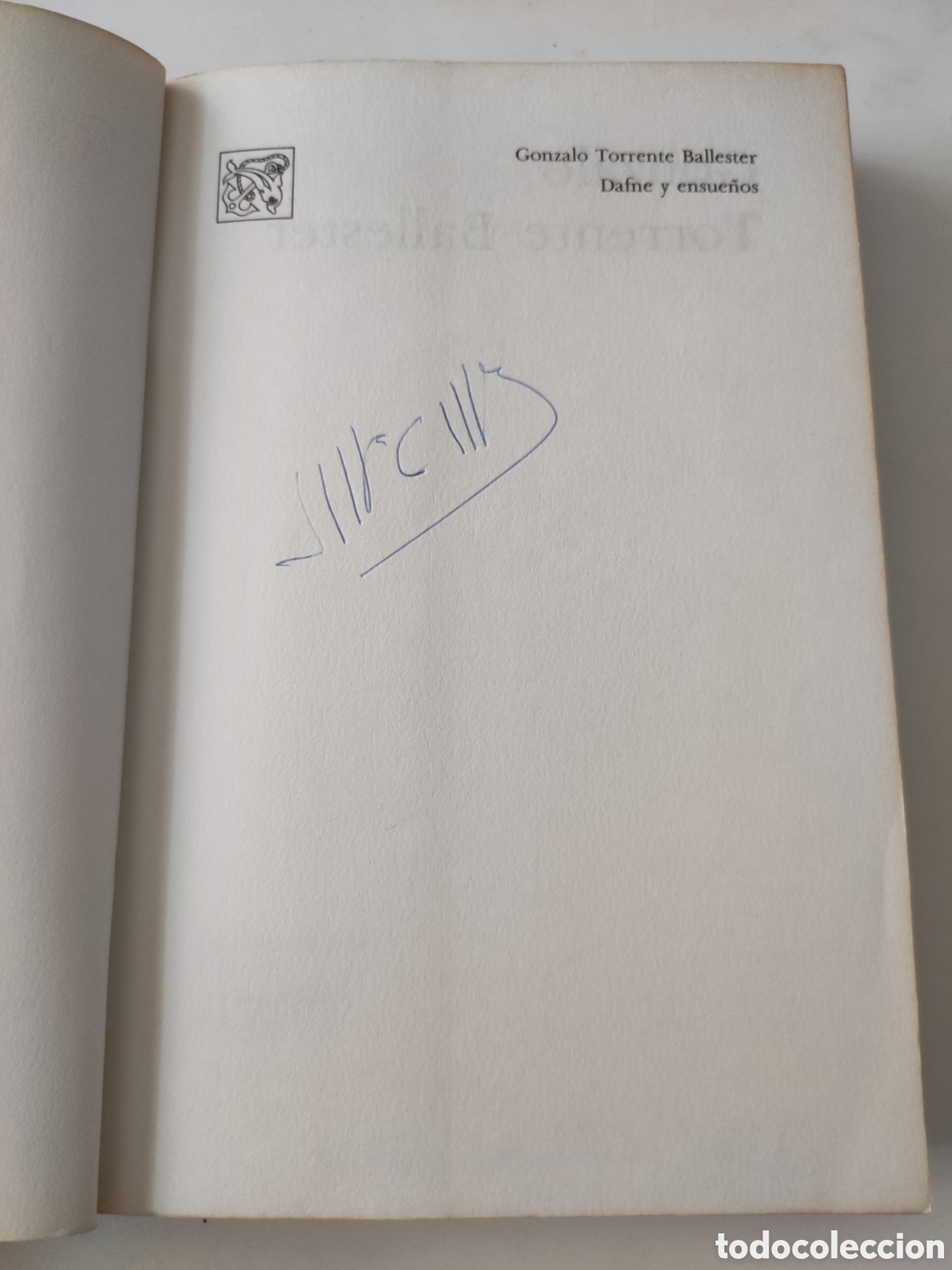 Libros de segunda mano: DAFNE Y ENSUE&Ntilde;OS .- G Torrente Ballester - Foto 3