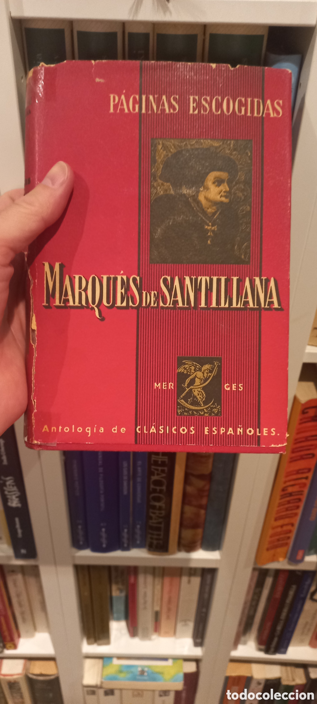 Libros de segunda mano: P&aacute;ginas escogidas, Marqu&eacute;s de Santillana - Foto 1