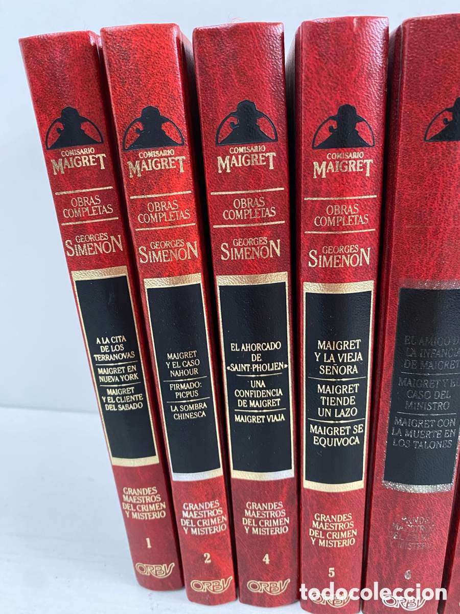 Libros de segunda mano: OBRAS COMPLETAS GEORGES MAIGRET - Foto 2