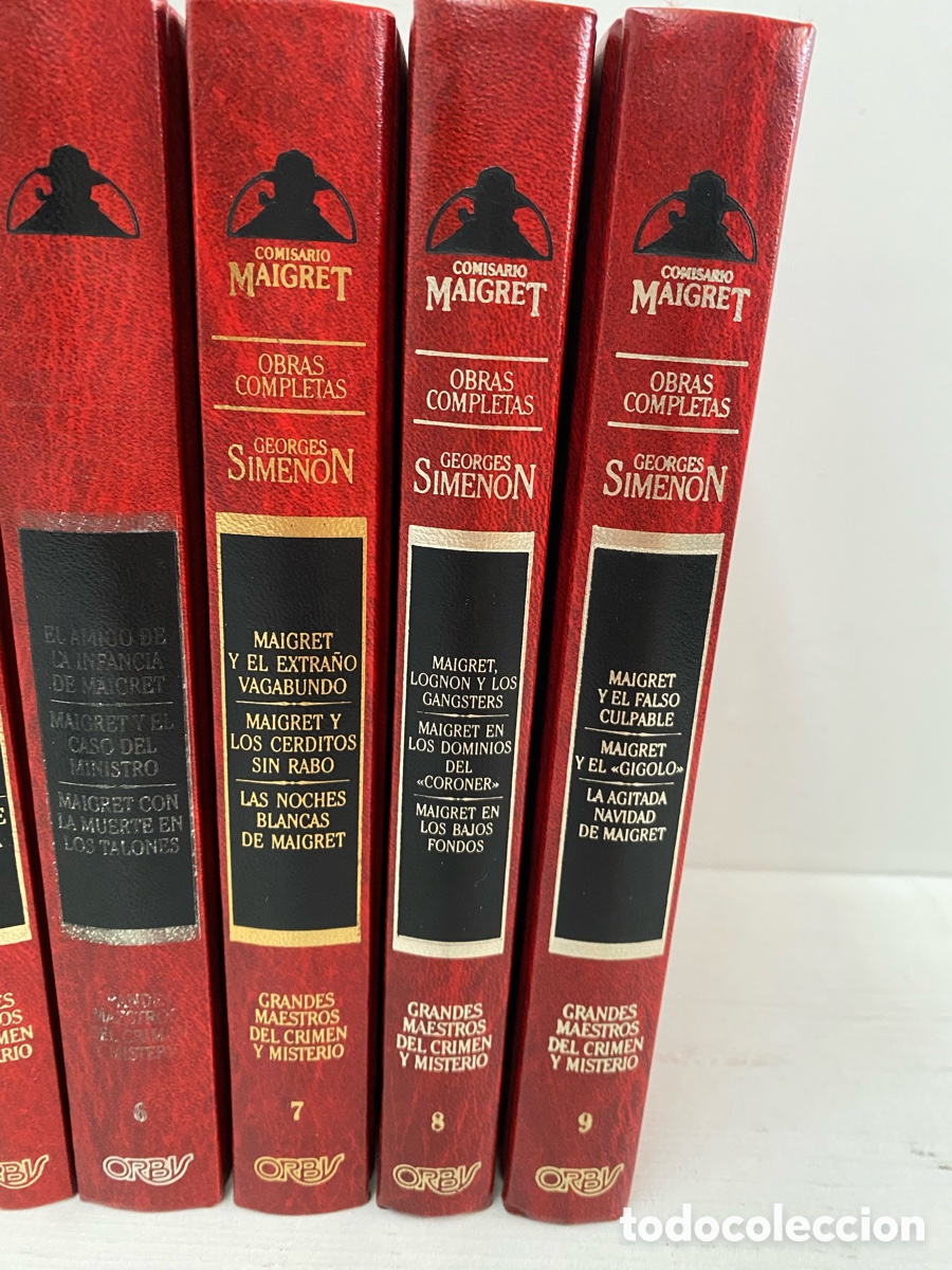 Libros de segunda mano: OBRAS COMPLETAS GEORGES MAIGRET - Foto 3