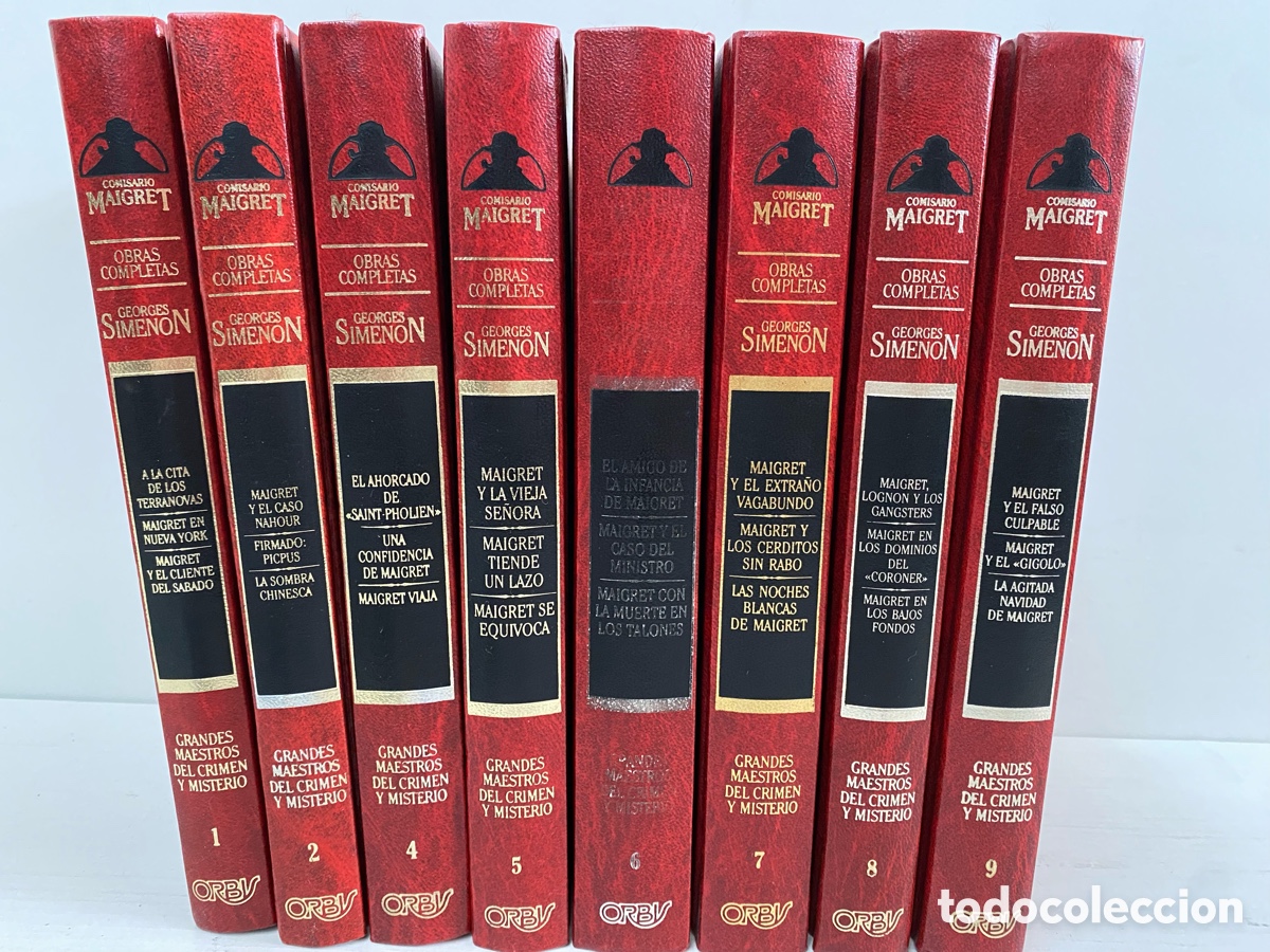 Libros de segunda mano: OBRAS COMPLETAS GEORGES MAIGRET - Foto 1