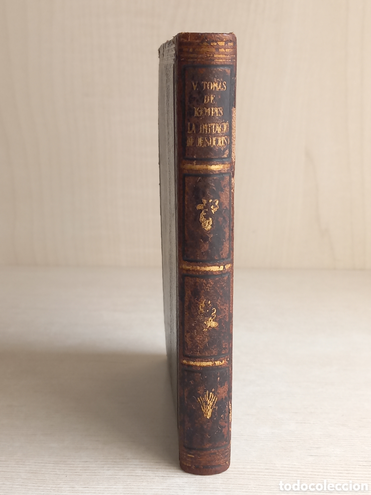 Libros de segunda mano: La imitaci&oacute; de Jesucrist. Tom&agrave;s de Kempis. Selecta, 1953. Catal&aacute;n. - Foto 1